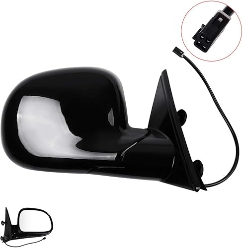 Miniatura 9 de SCITOO Espejo lateral del pasajero compatible con Chevy Blazer S10 para Chevy Blazer S10 para Chevy S10 Pickup 1995-1997 para GMC Jimmy S-15 para