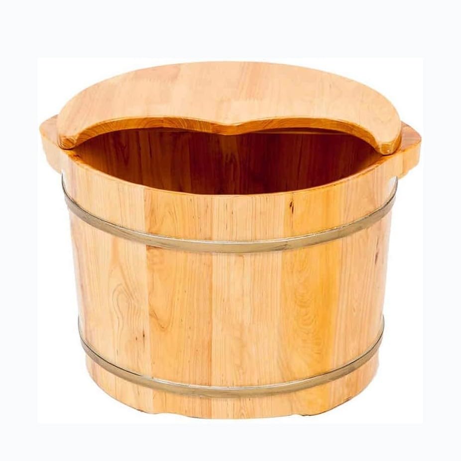 Cubeta de Madera para Spa de Pies y Sauna