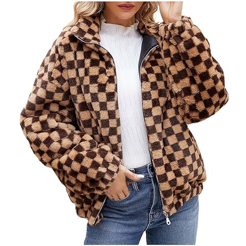 ジャケット・アウター LISIERE CHECK W COAT 51sAWh19l8L.jpg