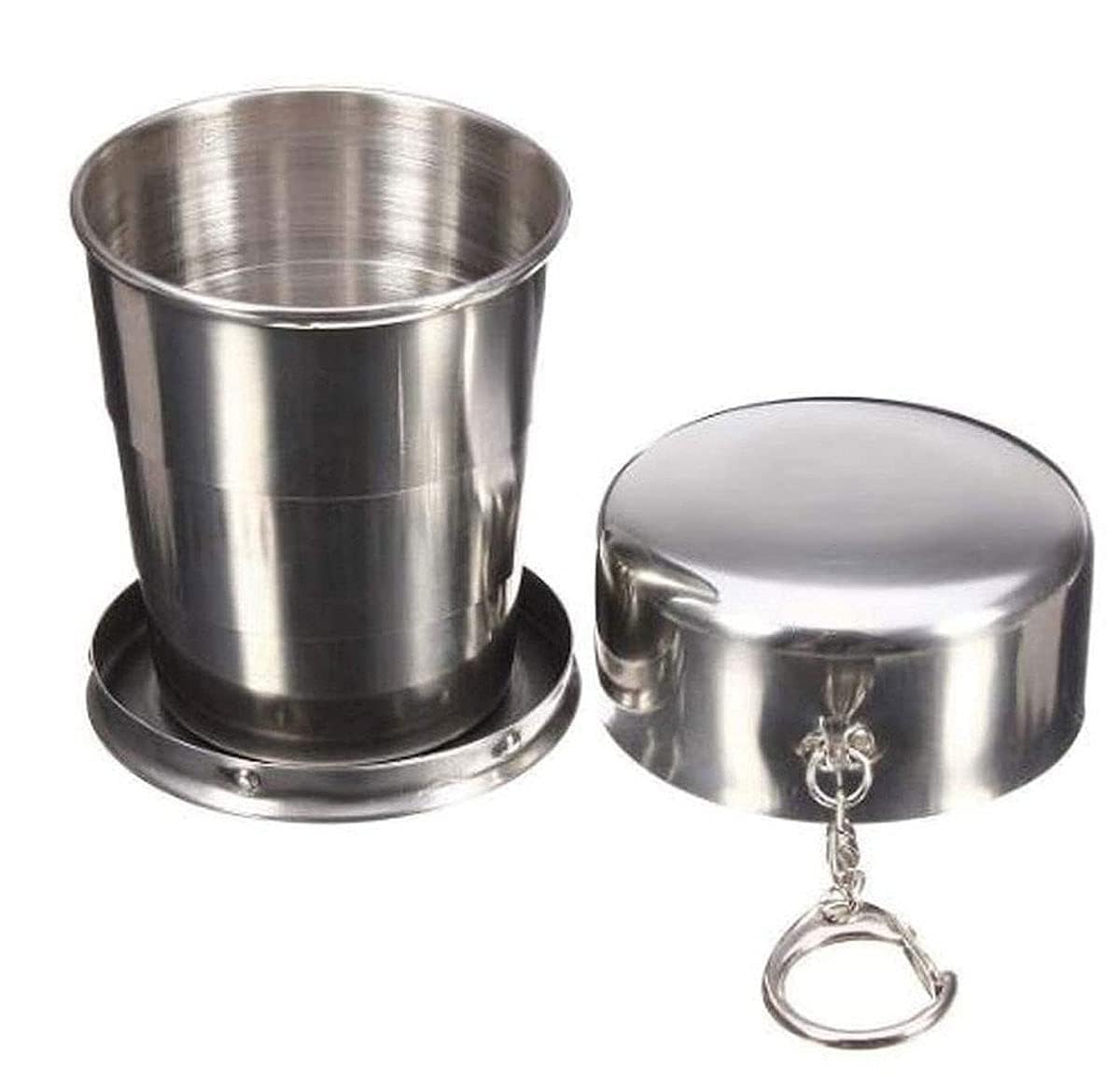 See full amazon price history chart for Samip Portable Stainless Steel Collapsible Travel Cup - Leakproof Foldable Drinking Glass with Lid for Outdoor, Camping, and Travel Samip Portable Stainless Steel Collapsible Travel Cup - Leakproof Foldable Drinking Glass with Lid for Outdoor, Camping, and Travel (B0D73QQMGC) Amazon Price History, Amazon Price Tracker
