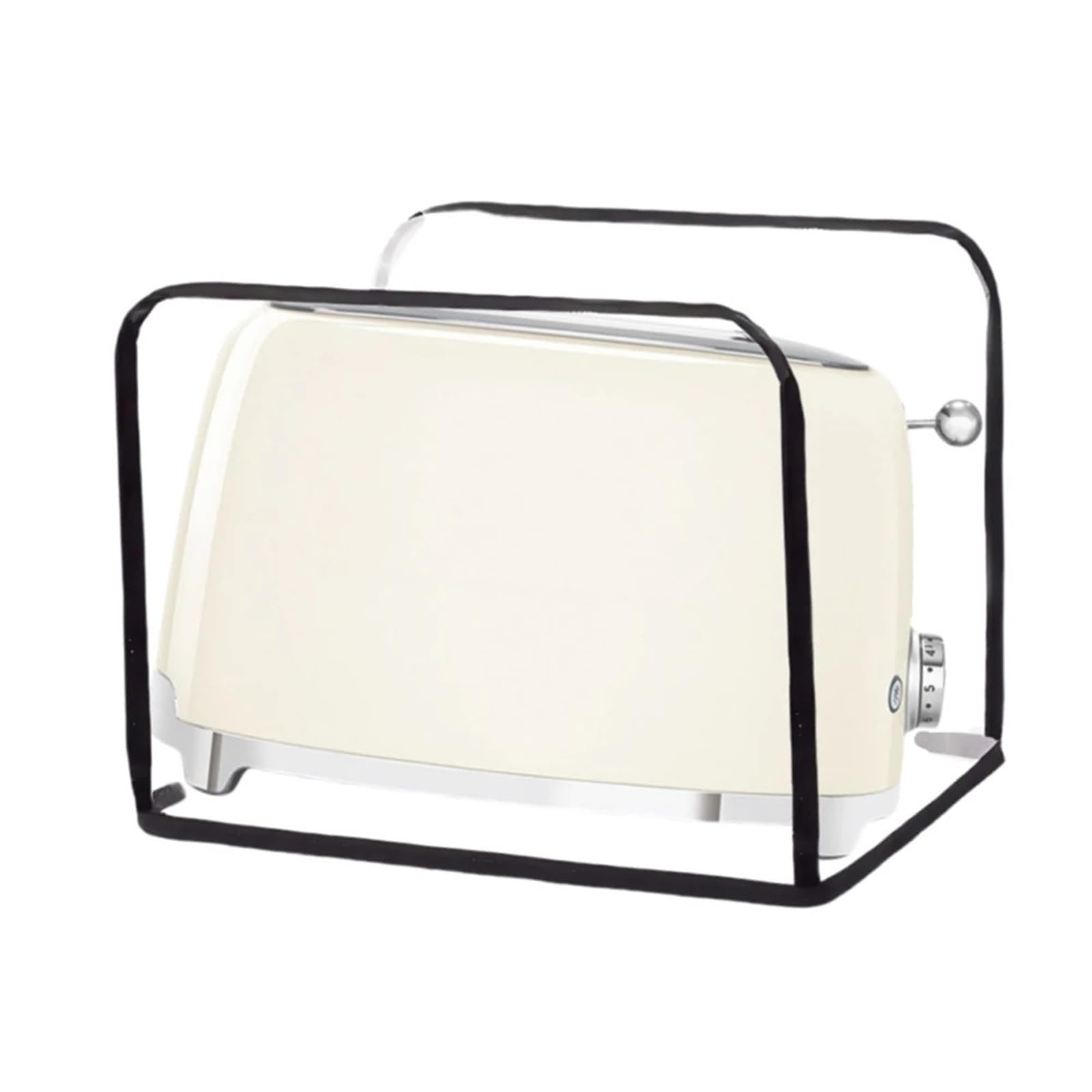 Cubierta para Tostadora 1 Funda for tostadora, decoración del hogar, Accesorios de Cocina, Lavable, Transparente, a Prueba de Polvo. para ElectrodoméSticos De Cocina Tostadores