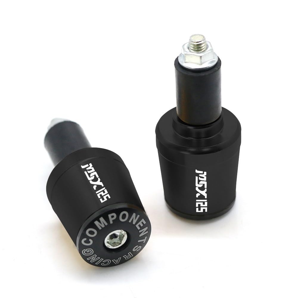 Poignée Honda MSX 125 toutes années embout guidon noir 22mm accessoire MSX125