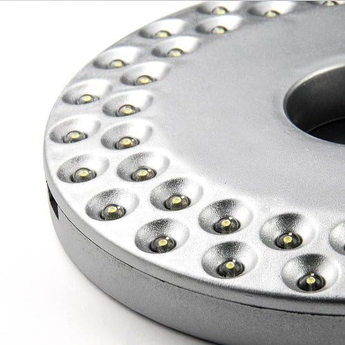 Outdoor Sport Beach Umbrella Camping Hiking Fishing Tent UFO Night Light Lamp 2 Mode 48 LED Lantern
