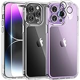 ✔️【Kompatibel mit】TAURI für iPhone 14 Pro Max Hülle ist ein Defender für iPhone 14 Pro Max 6,7 Zoll. Präzise Ausschnitte sorgen für einen einfachen Zugriff auf alle Tasten, Lautsprecher und den Ladesteckplatz, ohne Masse hinzuzufügen
