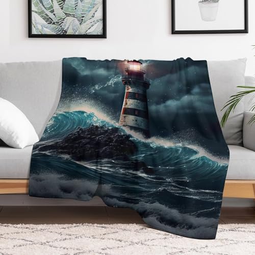Couverture de canapé phare impression 3D pour vos soirées cocooning - 3