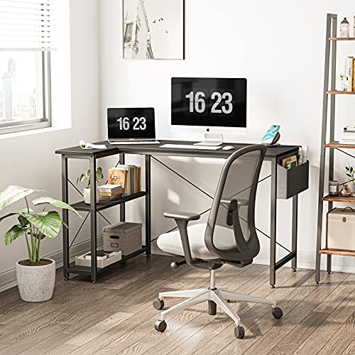 Snapklik.com : BANTI 40 Inch Small L Shaped Computer Desk