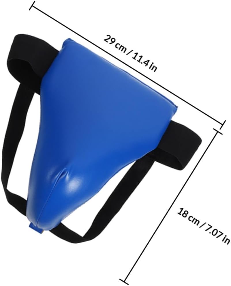 Groin Guard 2pcs Breathable Training Groin Protector Wear-Resistant Portable Crotch Guard for Martial Arts Taekwondo Boxing Combat Sports