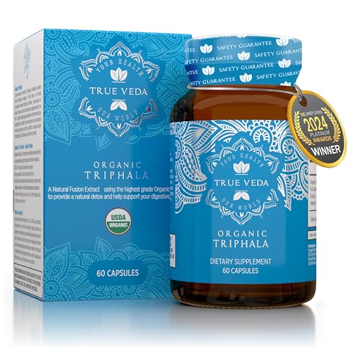 Triphala Capsules – USDA Organic Certified | Vegan