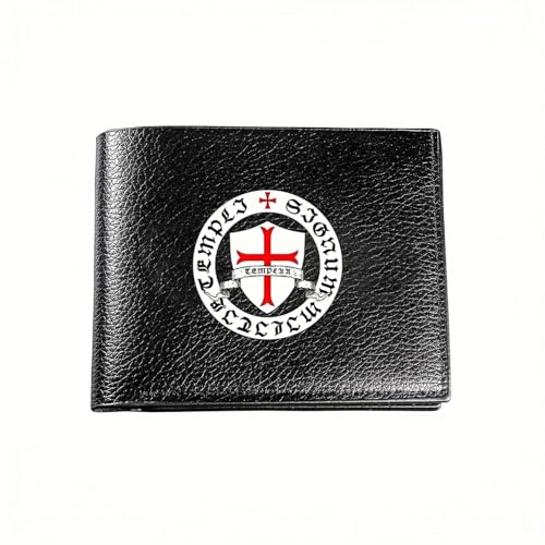 Portefeuille Templier Cross Shield en cuir premium élégant pour homme d'affaires