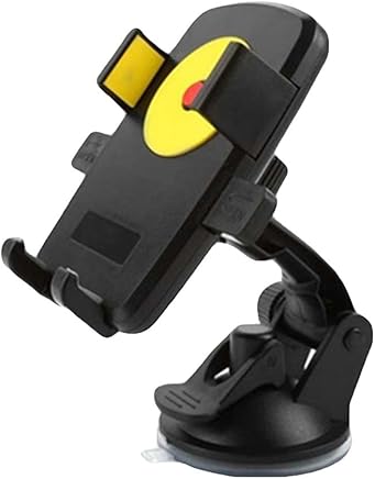 Aikesi Soporte de tel?fono para autom?vil Tipo de Ventosa Universal Direcci?n Ajustable para PDA y MP y tel?fono Inteligente Soporte de tel?fono de Alto Rendimiento (Amarillo) Aikesi Soporte de tel?fono para autom?vil Tipo de Ventosa Universal Direcci?n Ajustable para PDA y MP y tel?fono Inteligente Soporte de tel?fono de Alto Rendimiento (Amarillo)