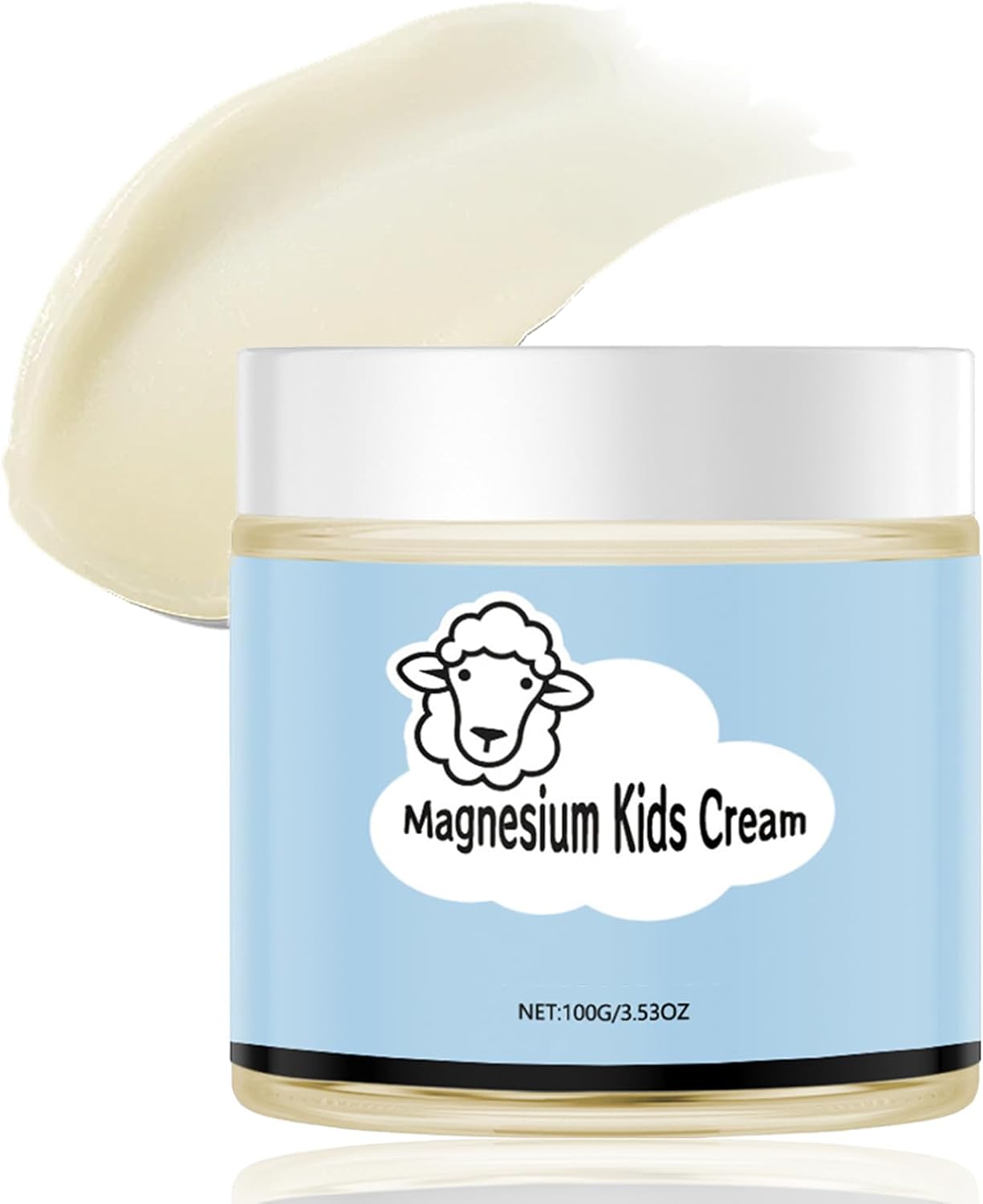 Magnesium Lotion for Kids, Magnesium Cream for Sleep, Magnesium Body Butter,Magnesium Moisturizer for Calm,Relief,Body Skin Care for Relaxation,Vegan Friendly & Cruelty Free