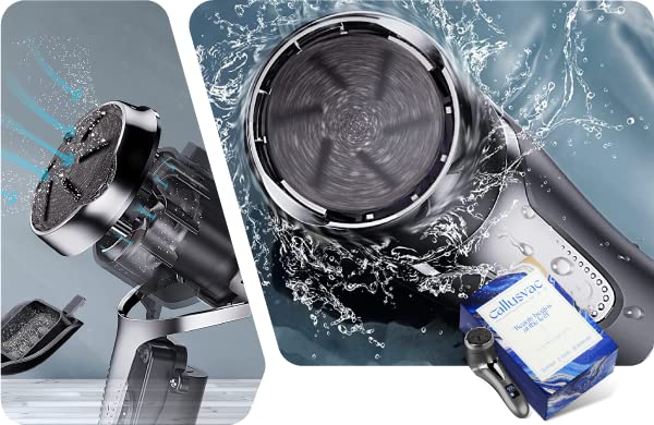 Callus Vac Max Negro Lima Eléctrica Pies Succión al vacío Dispositivo pedicura 2 velocidades pantalla LCD 3 Rodillos de repuesto IPX7 Pedicura eléctrica Lima Pies Durezas Eliminar callos.