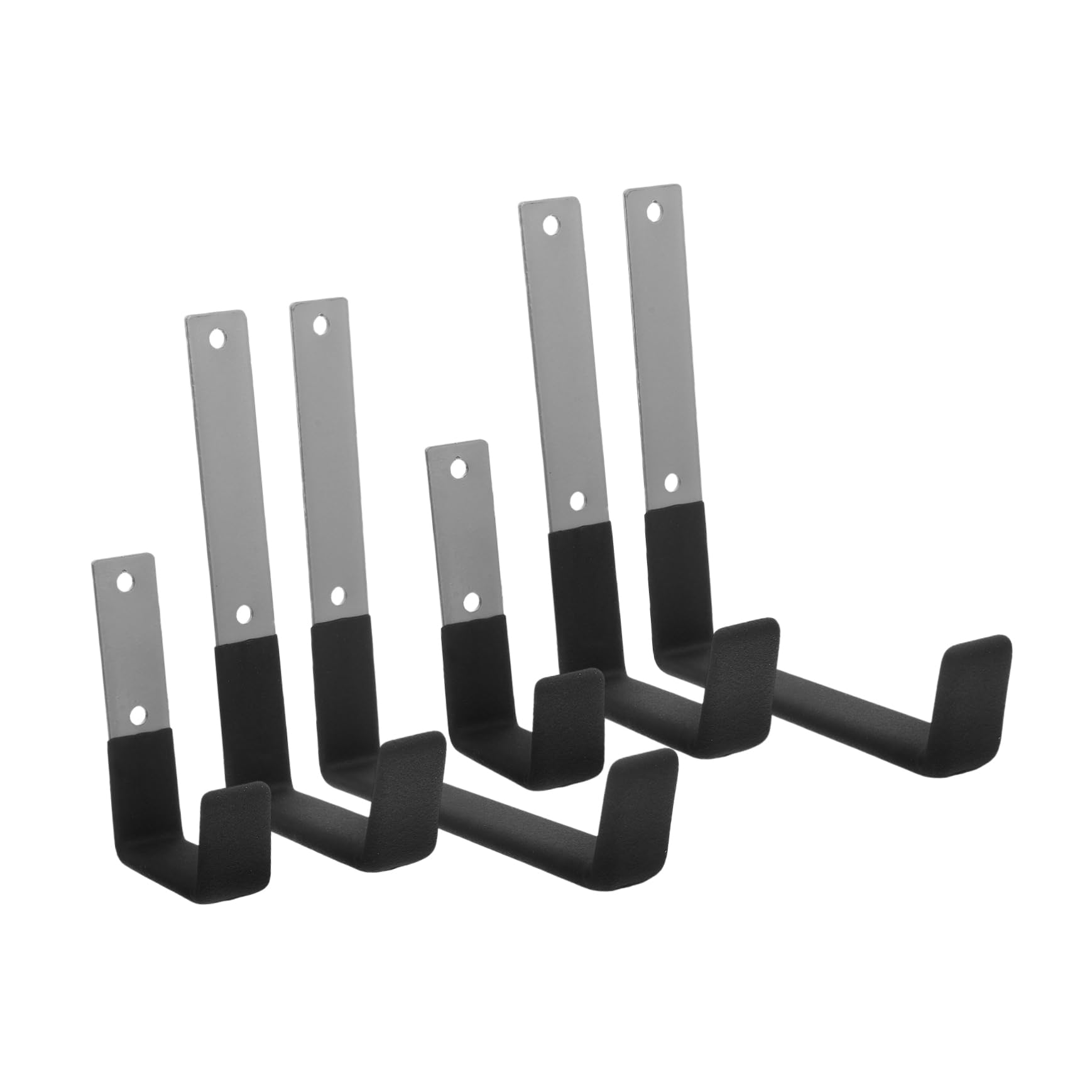 Tofficu 6 Pezzi Ganci da Muro Heavy Duty per Garage Ganci per Riporre e Oggetti Pesanti per Organizzazione e Stoccaggio Spazi Interni Ed Esterni
