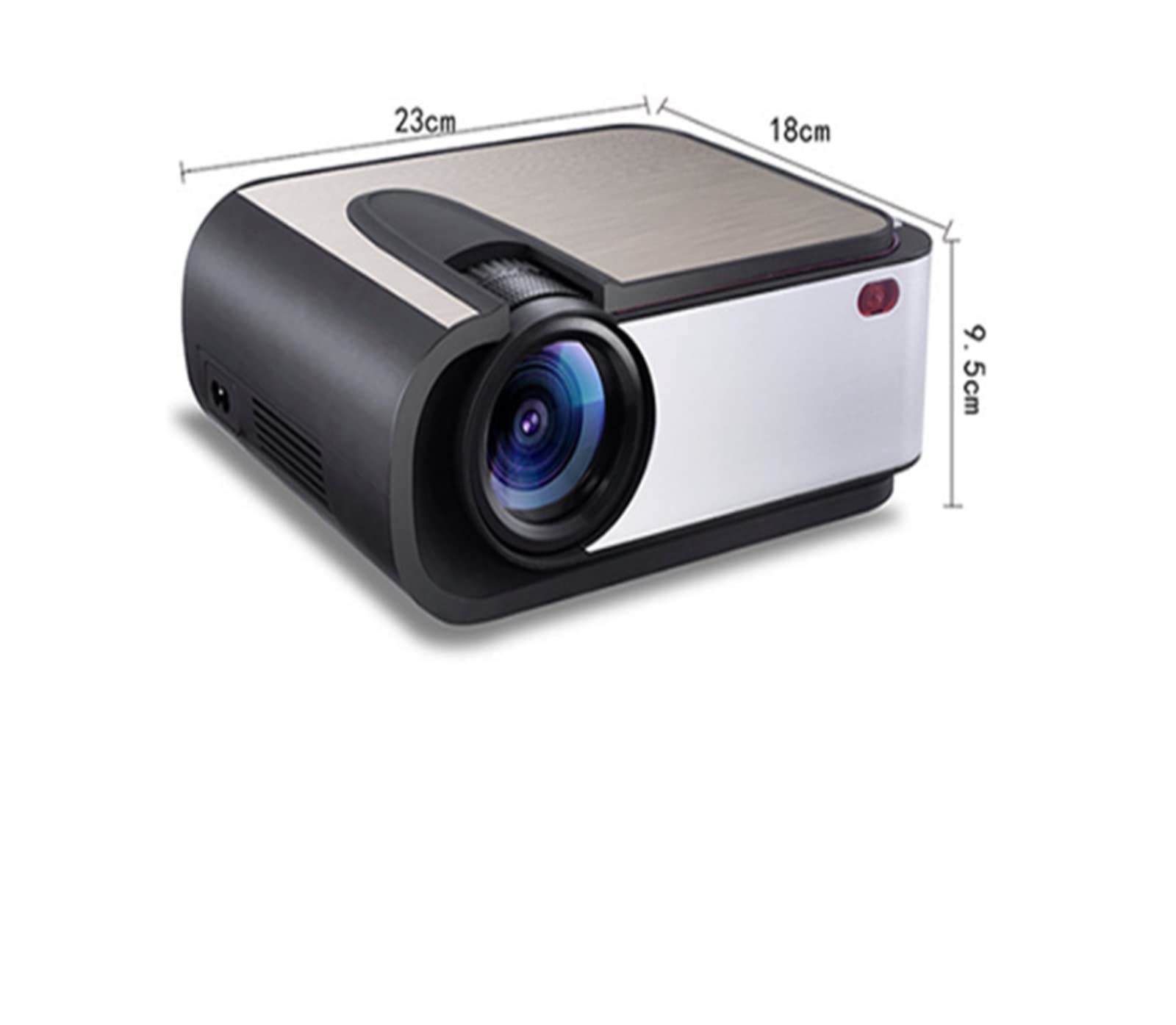 Lampada per proiettore, Proiettore Mini proiettore Portatile Portatile for Home Theater for riprodurre Video, Serie TV, condivisione di Foto, Partite di Calcio, ECC