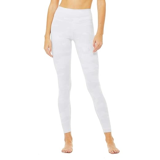 High Waist Vapor Ankle-Length Legging