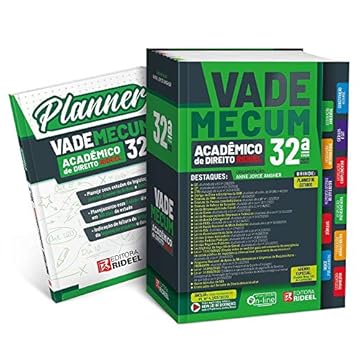 Capa do livro Vade Mecum Acadêmico De Direito Rideel 2021