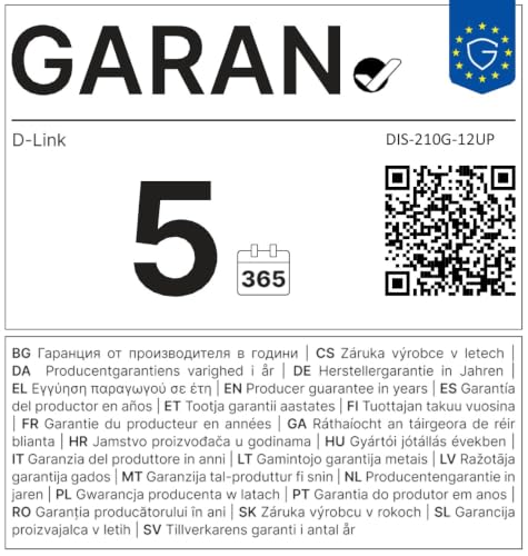 D Link DIS 12UP Commutateur industriel intelligent 6 x 101001000 PoE+ + 2 x 101001000 PoE++ + 4 x Gigabit SFP Montage sur rail DIN PoE++ - vue 9