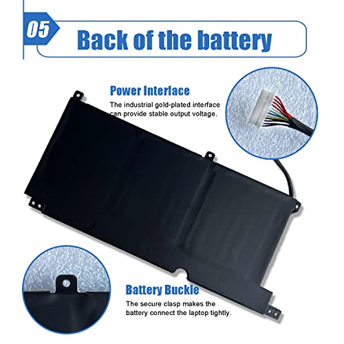Image of PG03XL 11.55V 52.5Wh /4323mAh HSTNN-DB9G Laptop Battery Compatible with HP Pavilion Gaming 15-DK 15-DK0010NS 15-DK0125TX FPC52 15-EC0000 16-A0000 2019 Series Notebook HSTNN-OB1I L48495-005