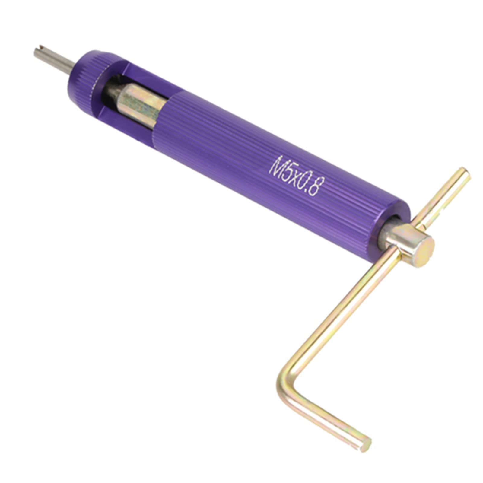 Cocoarm Insertos Roscados de Acero Inoxidable de 50 Piezas Kit de Reparaci¨®n de Rosca de Tornillo de Bobina Helicoidal M5 X 2D con Herramienta de Instalaci¨®n para Resistencia Al