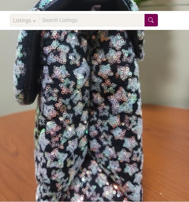 Large Kensington Sequin Stars Shoulder Bag Kurt Geiger London NWT Kurt Geiger2