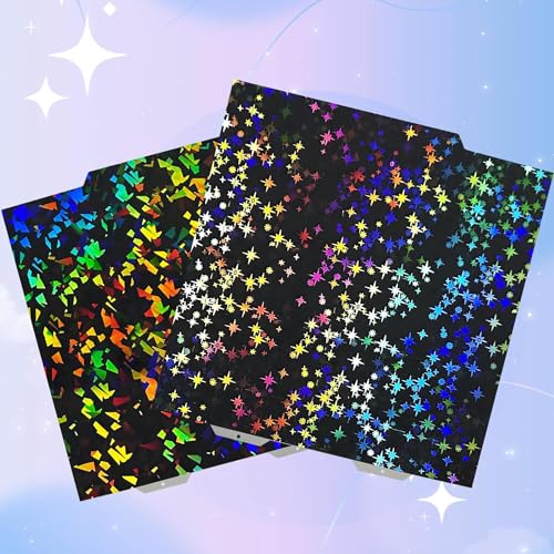 Image of IdeaFormer-3D Spring Steel Build Plate for Bambu Lab A1 Mini, Rainbow Confetti PEF+Galaxy PEY Double Sided Flexible Sheet, 184x184mm