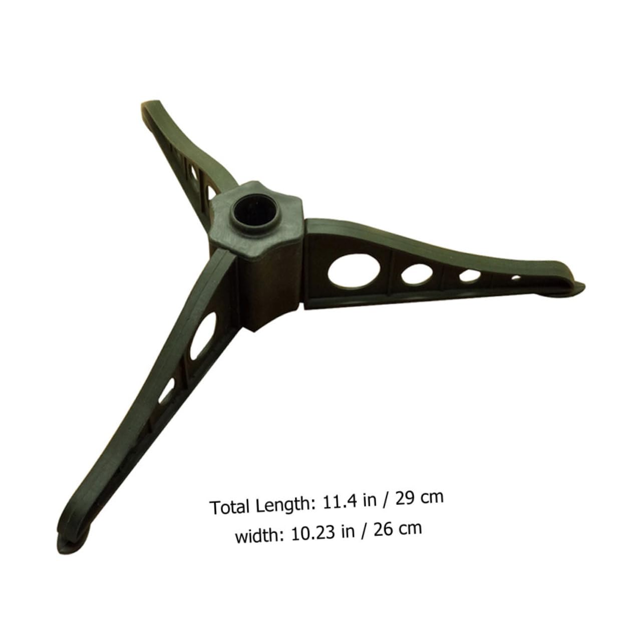 PRETYZOOM 2pcs Christmas Tree Stand Base Easy Installation Holder for Artificial Trees Compact Design for Festive Decor and Convenient Storage Resistant