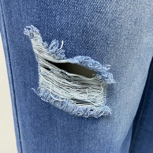 Womens High Waisted Ripped Baggy Fringe Denim Wide Leg Pants 2025 Lady Loose Distressed Trendy Boyfriend Jeans4