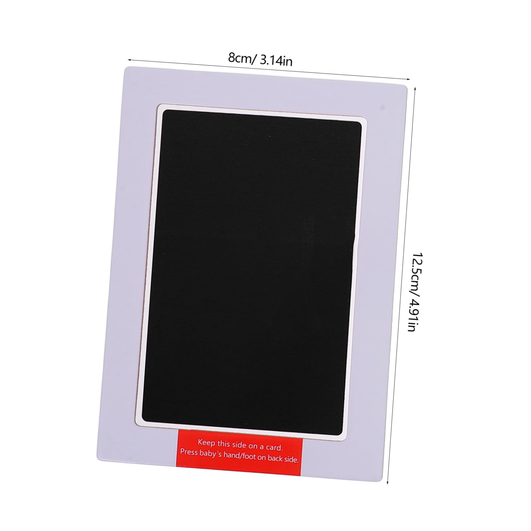 KONTONTY Baby Handprint Footprint Ink Pad Newborn Baby Handprint Kit Pet Paw Print Kit Easy Clean Family Keepsake Set