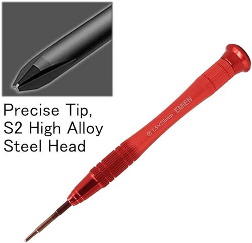 Miniatura 3 de Destornillador de triwing para Nintendo Switch, EMiEN Y00 de 0.059 in de tres puntas para reparación de controlador Joy-Con de Nintendo Switch,