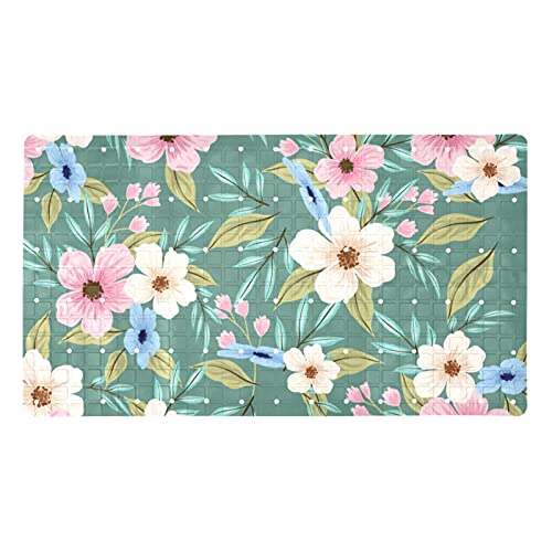 Tapis de bain antidérapant PVC ventouses drainage lavable 40x70 - 2