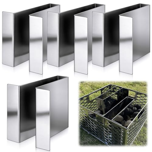 Otoolling 4 Pack Method Bars for Charcoal Firebox Basket