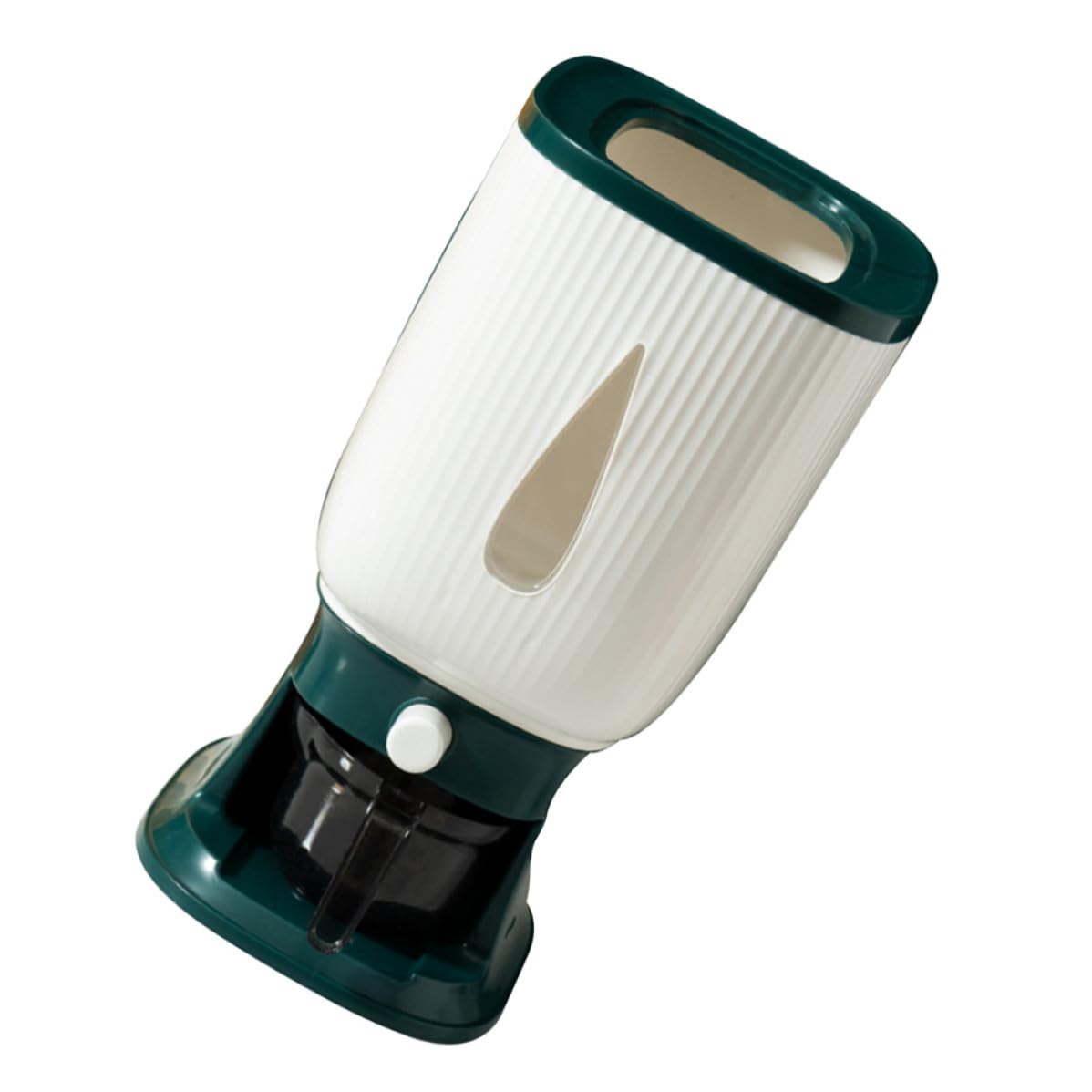 Alipis Contenedor para Almacenar Arroz de 10kg, PP Verde, Cocina