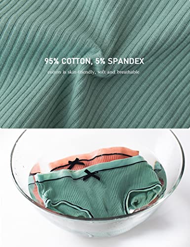 Kiench Teen Girls' Underwear Hipster Panties Cotton 10-Pack3