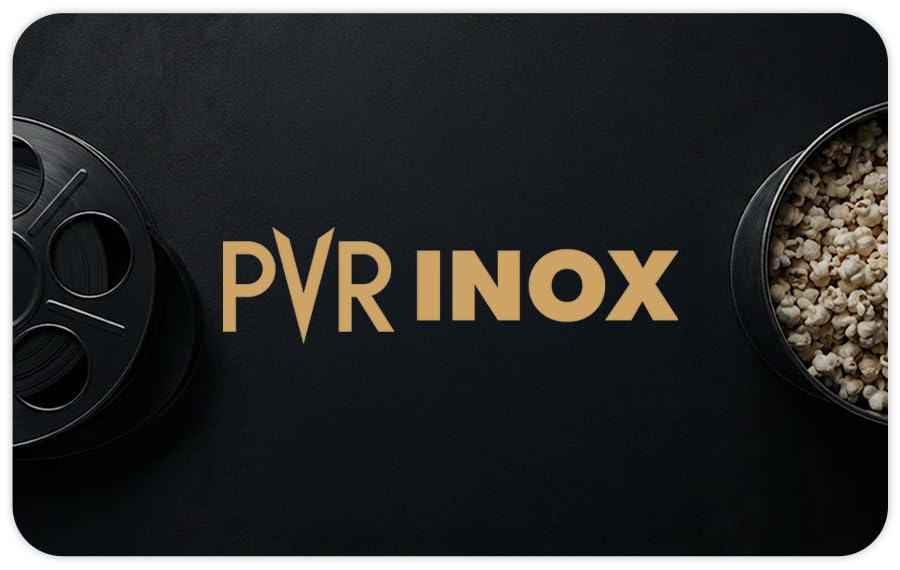PVR INOX Cinemas | Flat 17% off | E-Gift Card | Instant Delivery | Valid for online & in-store purchases | 1 year validity