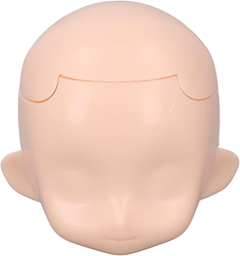 Miniatura 6 de Blank Doll Head, Silicone Eco Friendly Replacement Ball Jointed Doll Head Exquisite for 112 Ball Jointed Doll (Normal White)