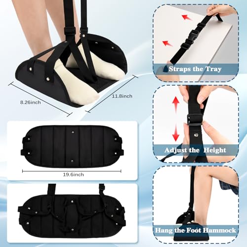 Bclygh Separated Foot Hammock For Airplane Travel thumb #5