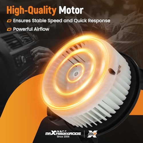 Image of maXpeedingrods HVAC Blower Motor 700308 Fits for Jeep Wrangler 2014-2018, for Ram 1500 2014-2018, AC Blower Motor Fan Replacement # 68232369AA 68214892AB 68214892AC 68214892AD