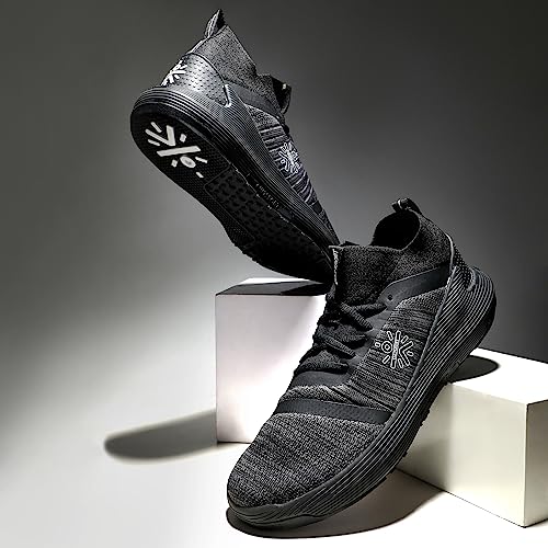 Image of Men's Pro-Train Training Shoes, Breathable Mesh Upper, Sockliner, Provides Stability, Enhanced Grip, Multi Directional Flexibility, High Energy Return, Lace-Up, Pull Tabs