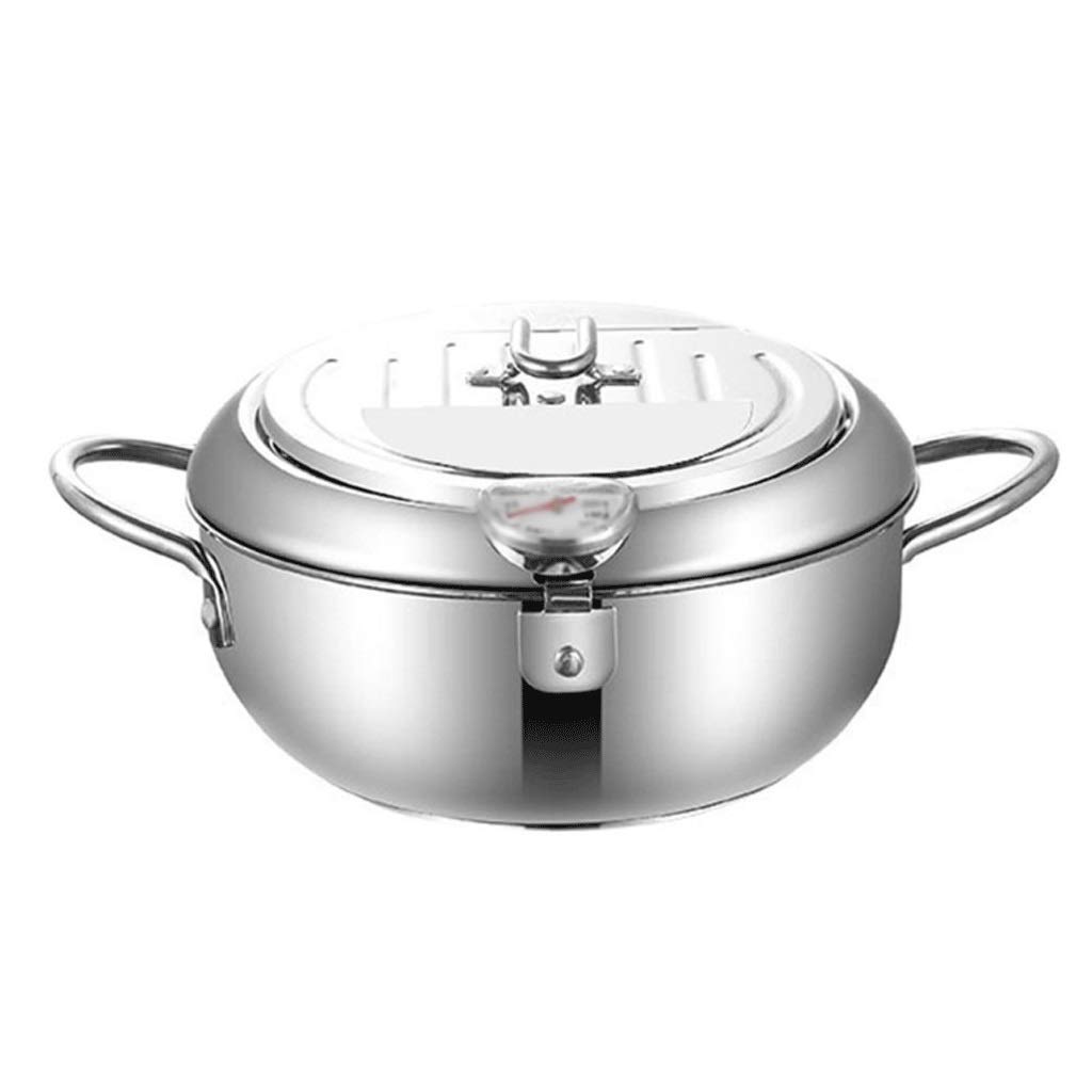 Pot de friteuse en acier inoxydable PNAWLLCF cuisine induction faitout friture