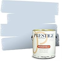 Vista 210 de Prestige Paints. - Base y pintura para exteriores en un solo galón, 1 galón. plano, comparable con Sherwin Williams Topsail.