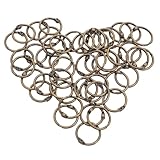 Utilisations multiples : ces anneaux pour feuilles mobiles et calendriers à reliure conviennent parfaitement aux agendas, carnets, porte-cartes et projets personnalisés, offrant une infinité de possibilités d’organisation. anneaux pour fiches bristol, anneaux métalliques pour loisirs créatifs