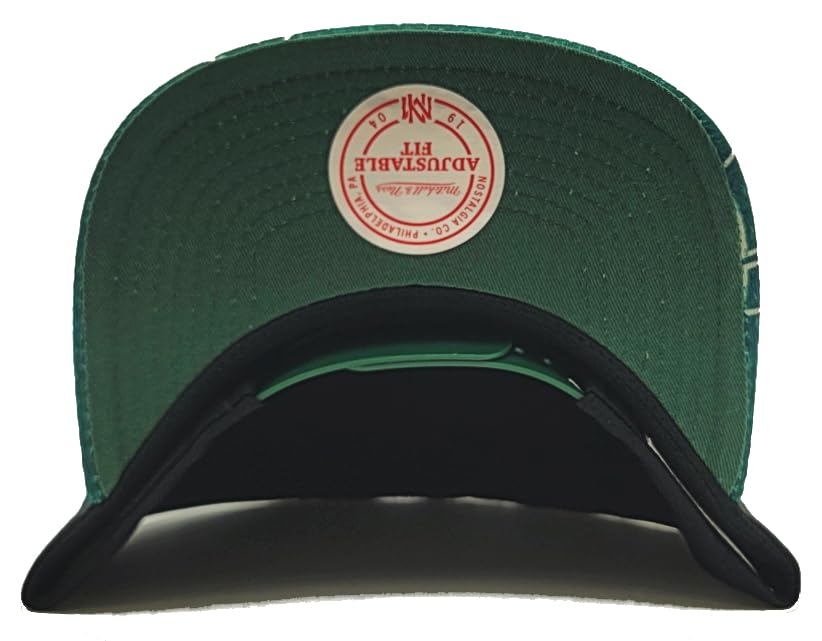 Casquette Milwaukee Bucks Mitchell & Ness réglable pour protéger du soleil - 7