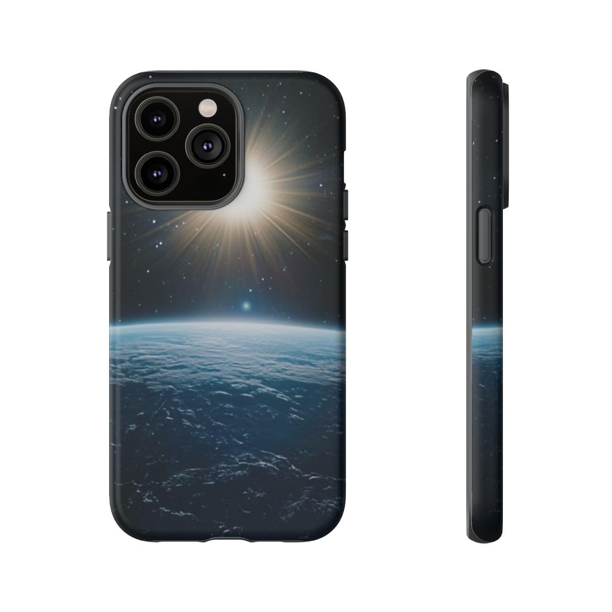 Coque iPhone 14 Pro Max rigide mate édition Horizon Céleste