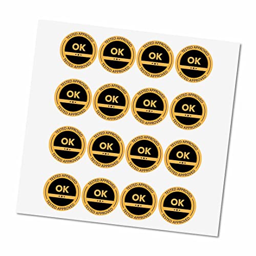 Image of CVANU 5000pcs Quality Checked Mini Sticker in Green Color Round Shape (20 X 20mm) cv3