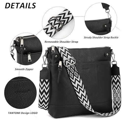 Crossbody Bags for Women Purses for Women Shoulder Hobo Bags Vegan Leather Medium with 6 Card Slots 5