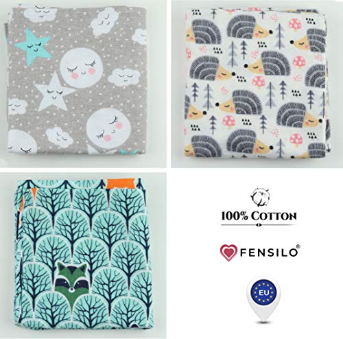 Salviette per bambini - Confezione da 3 - 80 x 80