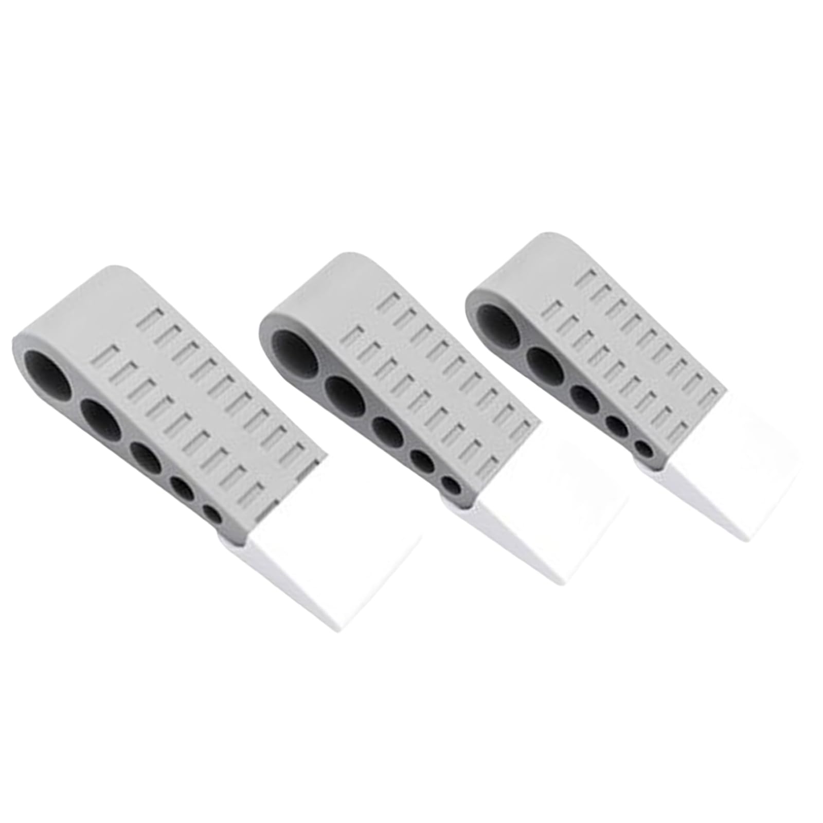 Tsophreniq Multicolor 3Pcs Nonslip Door Stop Silicone Door Wedges Anticollision Stoppers Rear Retainers Block Wedges Doorstops Stop Anticollision Holder