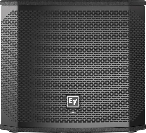 electro-voice elx200-12sp 1234 1200w powered subwoofer black