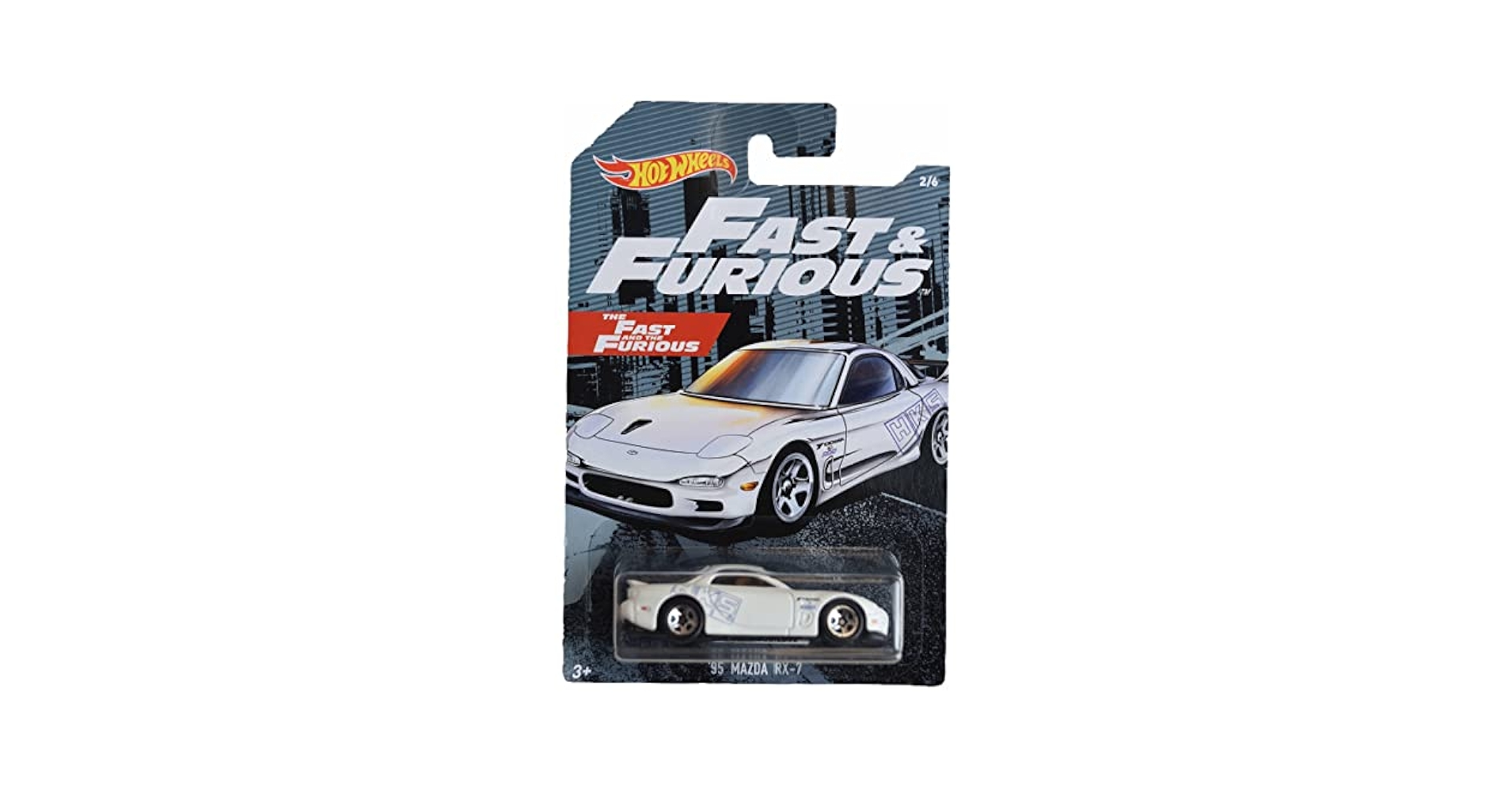 Amazon.com: Hot Wheels '95 Mazda RX-7, [White] Fast