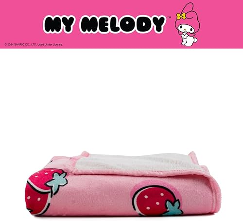 Miniatura 45 de Collectibles Hello Kitty & Friends - Manta súper suave y acogedora, 62 x 90 pulgadas, (producto oficial) por Franco